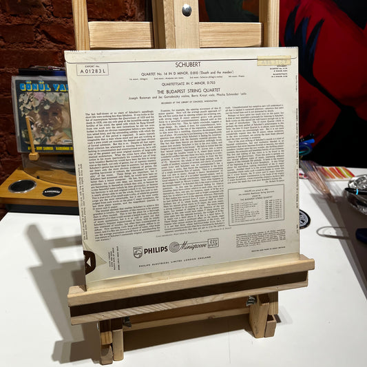 Schubert - The Budapest String Quartet