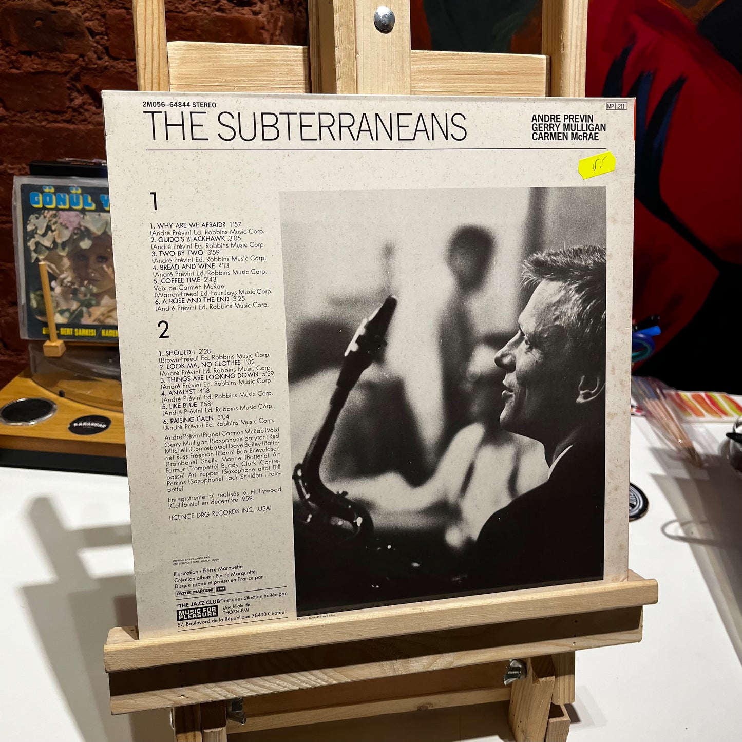 Andre Previn, Gerry Mulligan - The Subterraneans