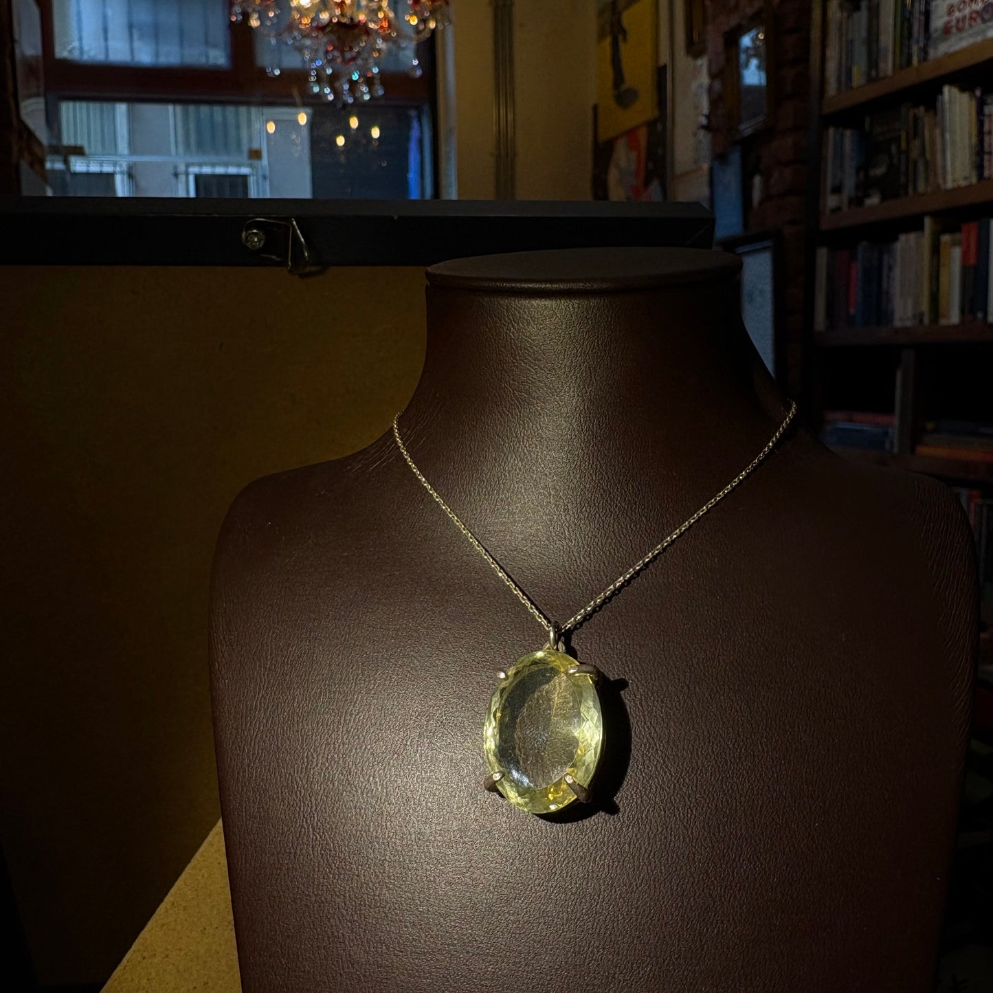 Yeşil Ametist Kolye Ucu