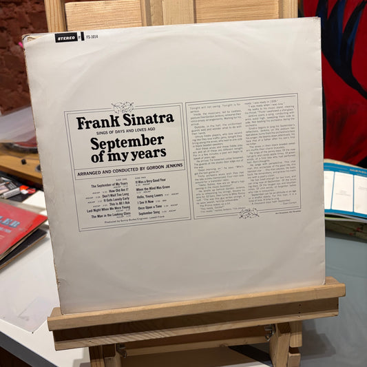 Frank Sinatra - September Of My Years
