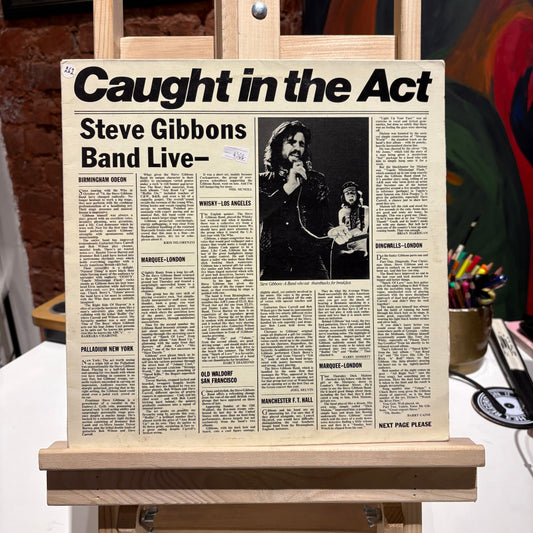 Steve Gibbons Band Live - Caught In The Act (1997)