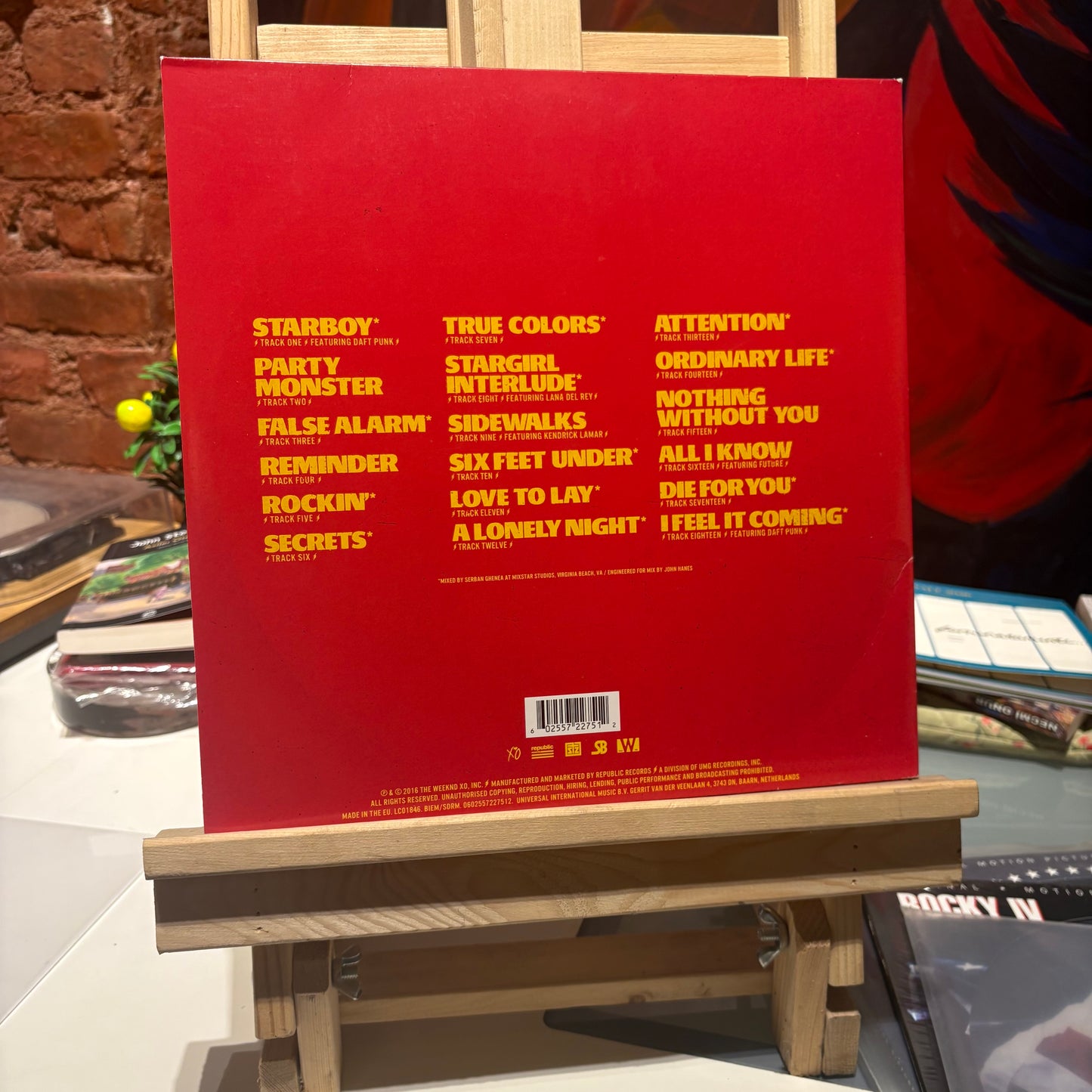 The Weeknd - Starboy (2016) - (Translucent Red Vinyl)